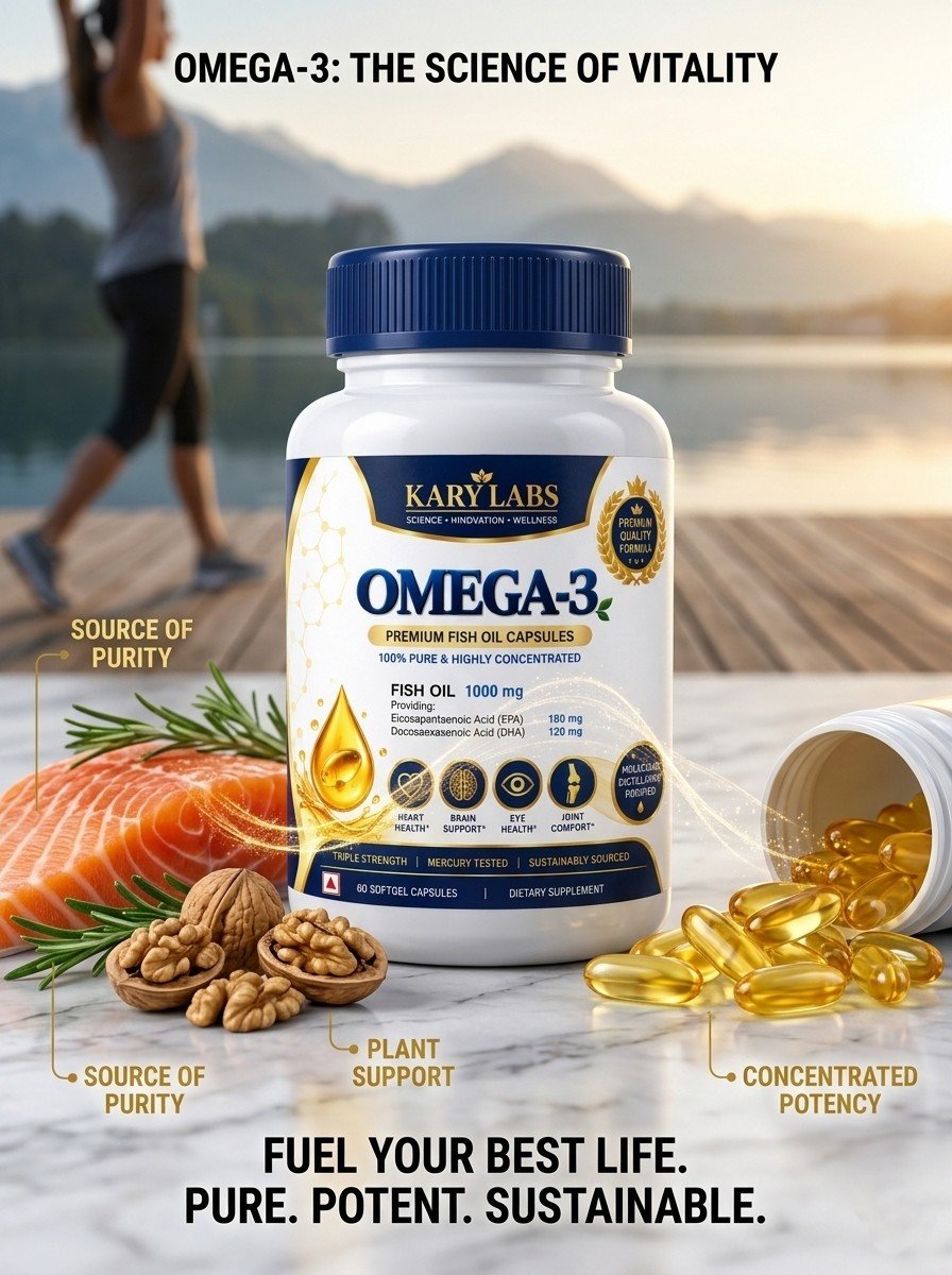 Kary Labs Omega 3 Fish Oil Softgels - Image 4