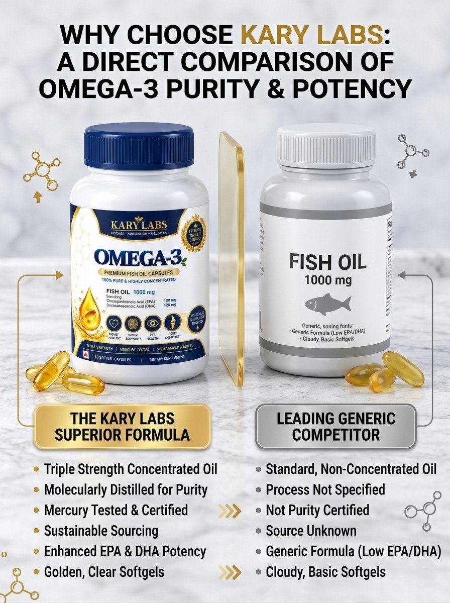 Kary Labs Omega 3 Fish Oil Softgels - Image 3